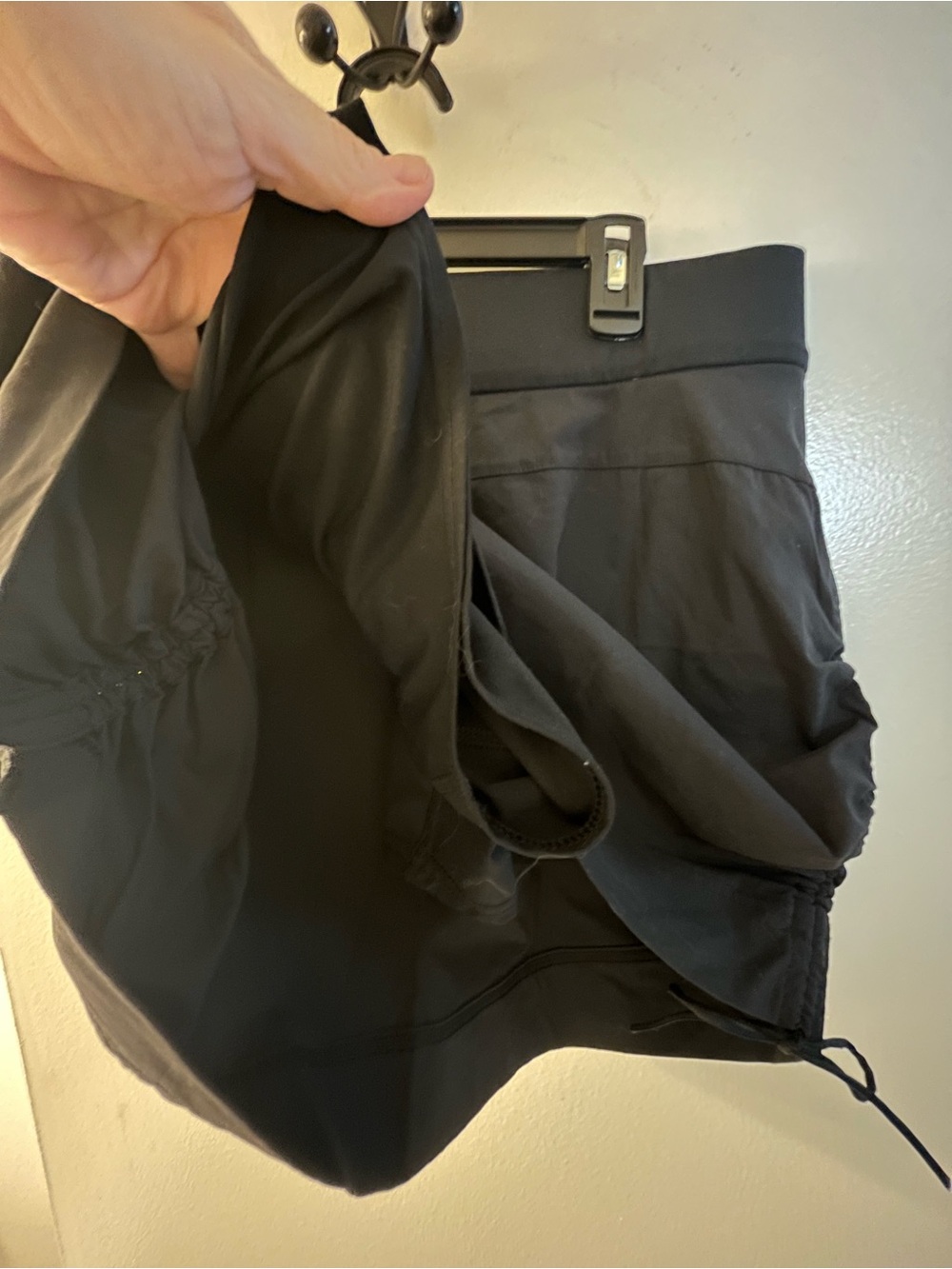 Columbia Black Drawstring Active Mini Skort - Picture 4 of 5